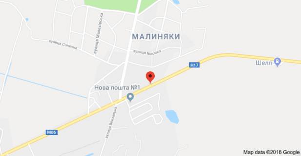 Білборд, Бігборд (Борд)  A у Львові, 3х6  с.Дубляні (в'їзд у Львів) схема