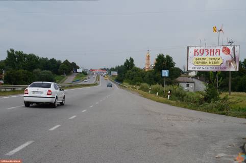 Билборд A в Львове с.Солонка (в'їзд у Львів) фото 1