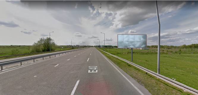Билборд A в трасах Львова, 3х6  М 10 Львів-Краківець, км 69+020, праворуч фото 1