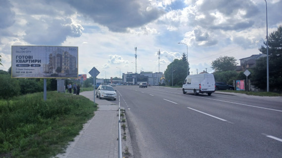 Білборд, Бігборд (Борд)  B у Львові, 3х6  Автодорога Т-14-16, Львів – Пустомити - Меденичі, км. 6+025, ліворуч, Фото 1