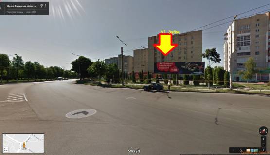Билборд A в Львове пр.Відродження (ліва сторона) фото 1