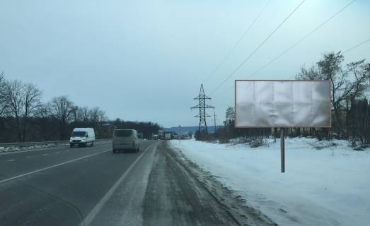 Билборд A в Винниках, 3х6  Автодорога Київ-Чоп, км 539+900 праворуч фото 1