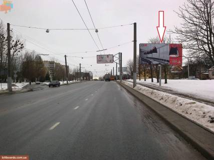 Билборд A в Львове вул.Кульпарківска 123 напрямок до вул.Щирецькій фото 1