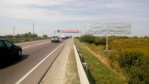 Билборд A на трассах Львовской области, 3х12  М-10, Західний обхід м. Львова, км 14+930 фото 1