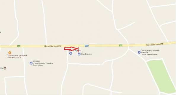 Билборд A в Пасеках-Зубрицких, 3х6  М-06, Пасіки-Зубрецькі схема