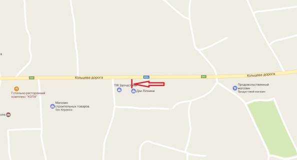Билборд B в Пасеках-Зубрицких, 3х6  М-06, Пасіки-Зубрецькі схема