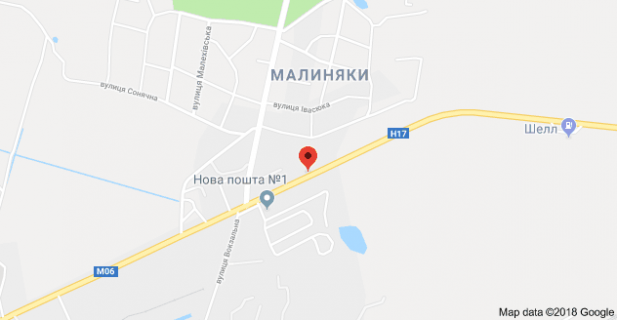 Билборд A в Дублянах, 3х6  с.Дубляни (в'їзд у Львів) схема
