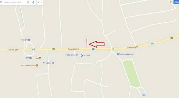 Билборд A в Пасеках-Зубрицких, 3х12  М-06, Пасіки-Зубрецькі схема