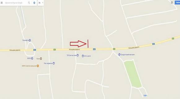 Билборд B в Пасеках-Зубрицких, 3х12  М-06, Пасіки-Зубрецькі схема