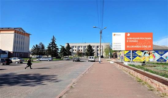 Билборд A в Пулинах вул.Шевченка 103 фото 1