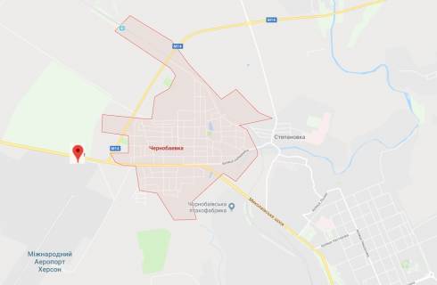 Нестандарт A в Херсоне с. Чорнобаївка/Миколаївське шосе схема