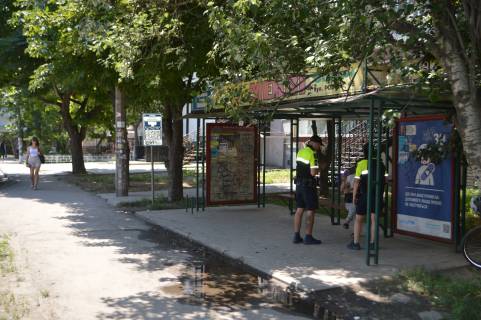 Ситилайт A в Херсоне вул.Потьомкінська (Люксембург),у напрямку ринка(зуп."Площа Ганнібала") фото 1