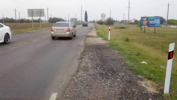 Билборд A в Херсоне, 3х6 м.  с. Гола Пристань/розвилка на Скадовск фото 1