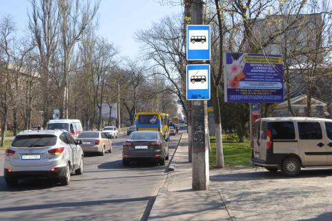 Билборд A в Херсоне Ушакова пр./Червоного Хреста вул.(зупинка "Обласна лікарня") фото 1