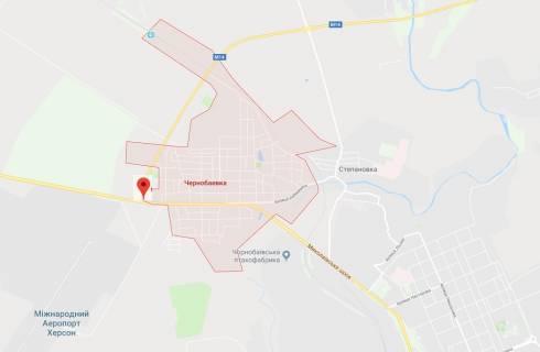 Нестандарт B у Херсоні с. Чорнобаївка/в'їзд №2 схема