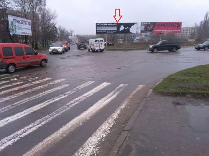 Билборд A в Херсоне 49-ї Гвардійської Дивізії вул./Адм.Сенявіна пр.(поворот) правий фото 1