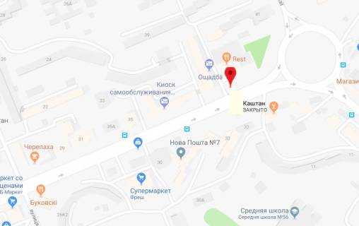 Билборд A в Херсоне 200-річчя Херсона пр./Каховська пл. схема