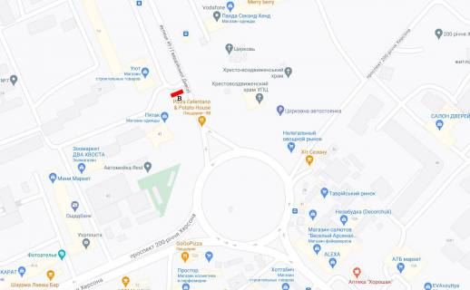 Нестандарт B в Херсоне 49-ї Гвардійської дивізії вул.(р-н магазину "Уют") схема