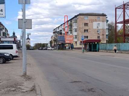 Билборд A в Бердичеве вул.Соборна 18 сторона А фото 1