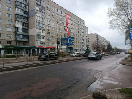 Билборд B в Бердичеве Житомирська 53 сторона Б зупинка Центральна лікарня фото 1