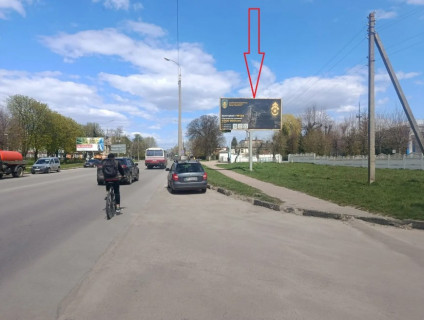 Билборд A в Бердичеве Житомирська 78 сторона А РЕМ фото 1