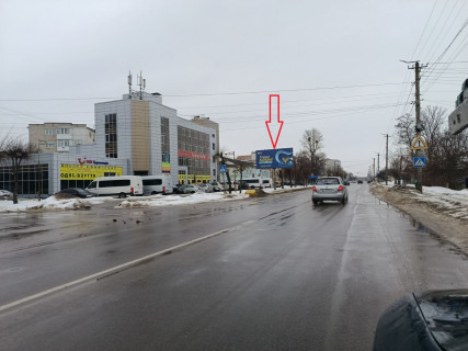 Билборд B в Бердичеве Вінницька 39 сторона Б ТЦ Континентвул.Лупова фото 1