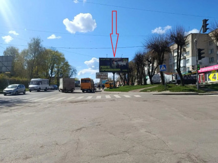 Билборд A в Бердичеве Одеська 40 сторона А перед зупинкою Червона гора фото 1