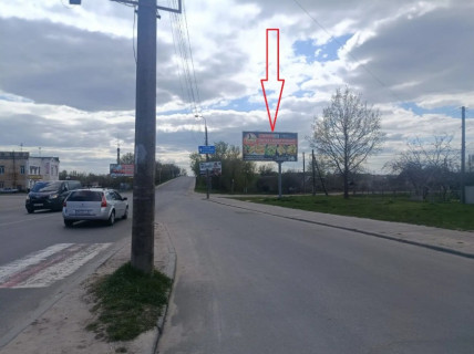 Билборд A в Бердичеве Житомирська 129 сторона А пл.Будівельників фото 1