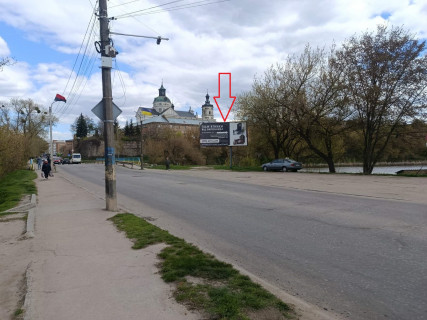 Билборд A в Бердичеве Вул.Бистрицька 1 сторона А фото 1