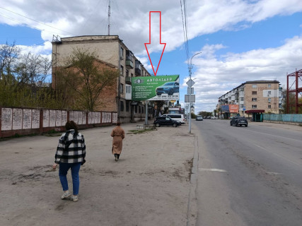 Билборд B в Бердичеве вул.Соборна 9 сторона Б фото 1