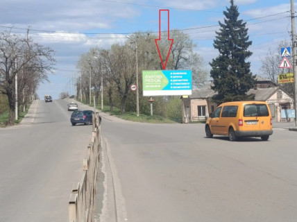 Билборд A в Бердичеве Житомирська 84 сторона А фото 1