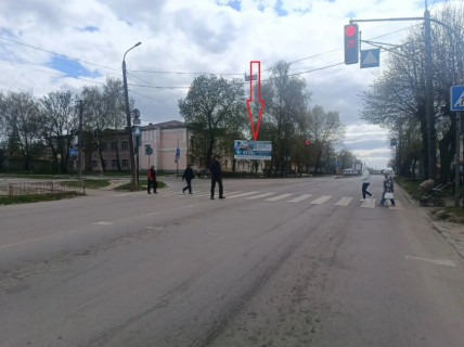Билборд B в Бердичеве Житомирська 44 сторона Б  вул.Короленка фото 1