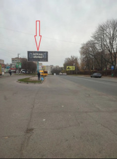 Билборд B в Бердичеве Одеська 40 сторона Б зупинка Червона гора фото 1