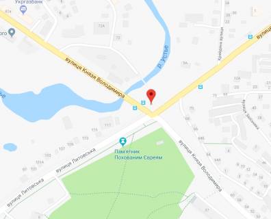 Призма A в Ровно вул. Кн. Володимира, в районі перехрестя з вул. Р.Шухевича. - 51123 схема