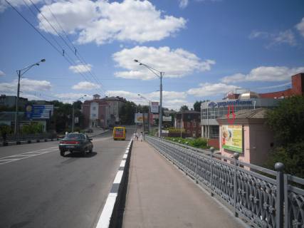 Билборд A в Ровно, 6х3м  м. Рівне, вул. Соборна, в районі перехрестя з вул. П. Дорошенка фото 1