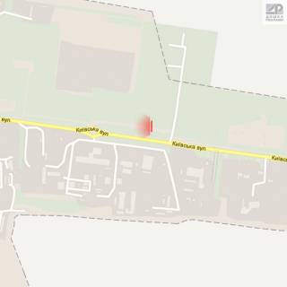 Билборд B в Ровно, 6х3м  м. Рівне,  вул. Київська,  навпроти будинку №108 схема