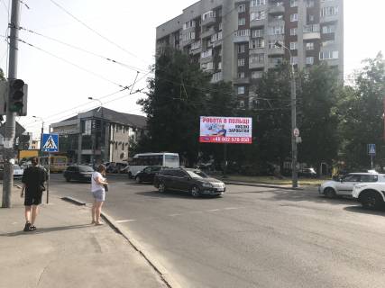 Видеоборд A в Ровно, 5,76х2,88м  м. Рівне, вул. А.Грушевського, в районі перехрестя з вул. Василя Червонія (Гагаріна) - 407086 фото 1