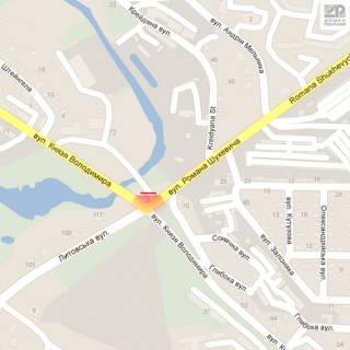 Prismatron, Prism A in Rivne, 6х3м  m. Rivne, st. R.Suhevica, v rajoni perehresta z st. Kn. Volodimira - 205193 scheme