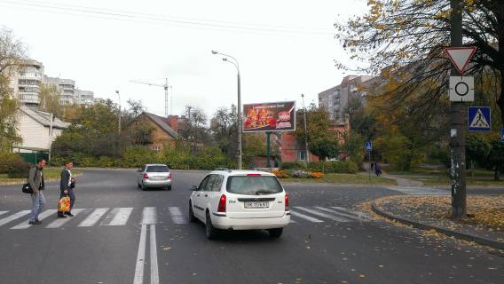 Призма A в Ровно, 6х3м  м. Рівне, Адама Міцкевича вул. (вул. Дулібська (Гастелло)), в районі перехрестя з вул. Героїв поліції (Пушкіна) - 112703 фото 1