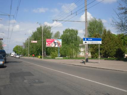 Білборд, Бігборд (Борд)  A у Рівному, 6х3м  м. Рівне, вул. Володимира Стельмаха (Курчатова), 3 Фото 1