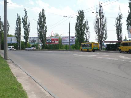 Билборд A в Ровно, 6х3м  м. Рівне, вул. Соборна, перехрестя з вул. Млинівською фото 1