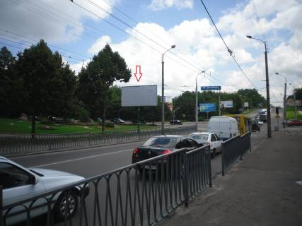 Білборд, Бігборд (Борд)  B у Рівному, 6х3м  м. Рівне, вул. вул. Київська, 77 (перехрестя з вул. Захисників Маріуполя (Костромська)) Фото 1