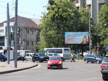 Видеоборд A в Ровно, 6х3м  м. Рівне, вул. А.Грушевського, в районі перехрестя з вул. Василя Червонія (Гагаріна) - 664581 фото 1