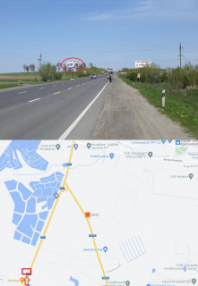 Билборд B в Луцке, 2,9х5,80  в'їзд в м. Луцьк,  вул. Львівська, ресторан "Загород" фото 1