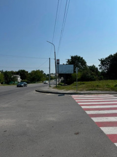 Билборд A в Звягель (Новоград-Волынский) вул .Житомирська  (біля будинку 92, на розі з вул. Надслучанська) фото 1