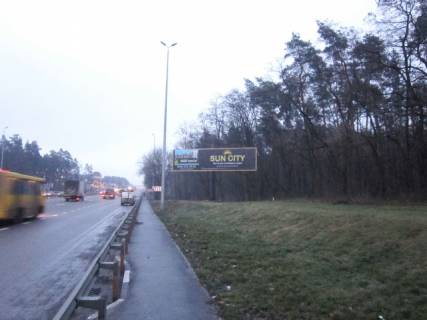 Билборд A в Киеве Брест-Литовского шоссе (поворот на Чайку) -въезд в город фото 1