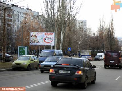 Билборд B в Запорожье Валентиновская ул., 20, в центр фото 1