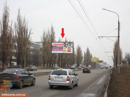 Білборд, Бігборд (Борд)  A у Запоріжжі Льва Ландау пр-т, 52 (2), в центр Фото 1