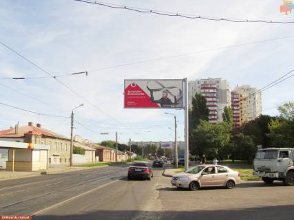 Білборд, Бігборд (Борд)  A у Запоріжжі Гольдберговская ул., 13, в центр Фото 1