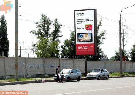 Билборд B в Запорожье Льва Ландау пр-т - Юбилейный пр-т, 32-а           фото 1